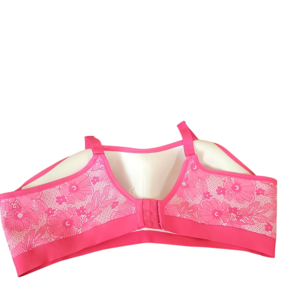 Lane Bryant Cacique Cotton Scoop Neck Lightly Lined No Wire Bra 46C New - Picture 5 of 6